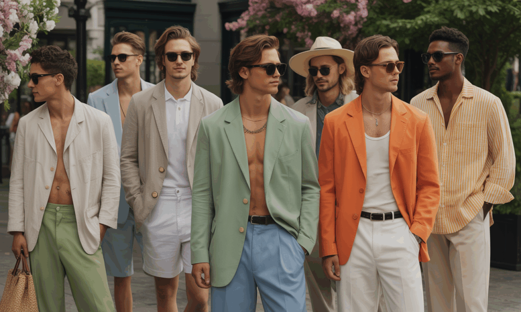 découvrez les tendances couleurs incontournables de la saison printemps-été pour hommes. osez des tenues stylées grâce à notre sélection de nuances élégantes et modernes qui mettront en valeur votre garde-robe.